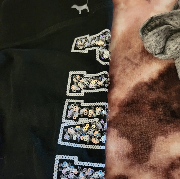 HTF Victorias Secret Iridescent bling outfit sz SM - Picture 3 of 8